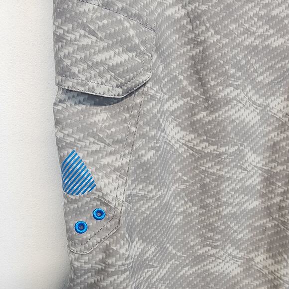 Under Armour UA Reblek Boardshorts Mens 32 Gray Blue 10" Inseam 1271514 - Picture 6 of 12